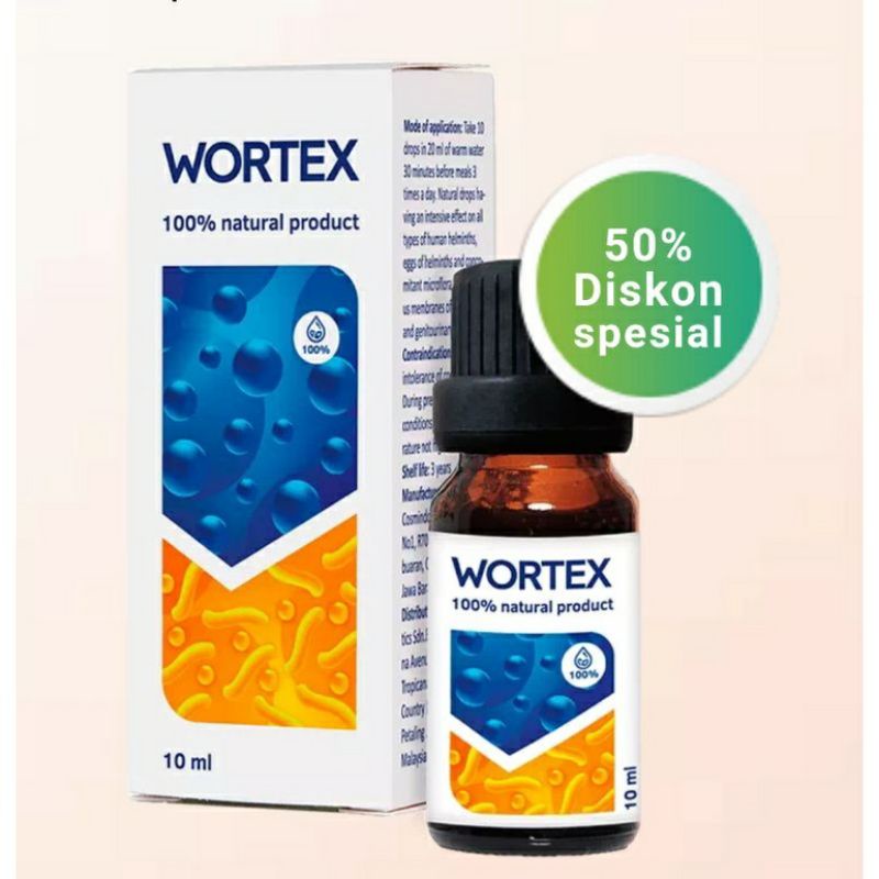 WORTEX Obat Parasit Original