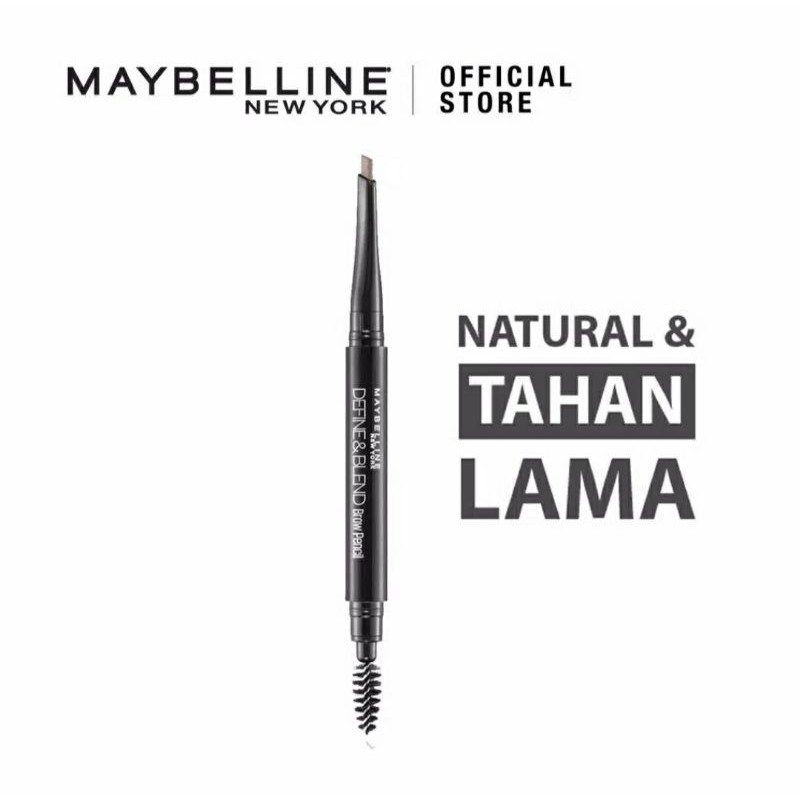 Maybelline Define and Blend Eyes Make Up - Natural Brown (Pensil Alis Mekanik)