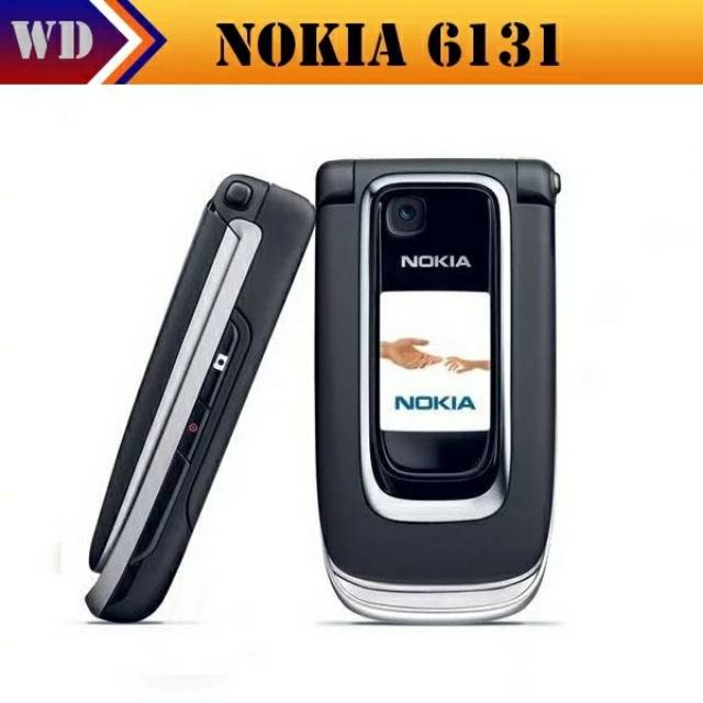 [Promo]Ready Stok Hp Nokia 6131 Original Nokia lipat Nokia flip [Berkualitas]Nokia jadul