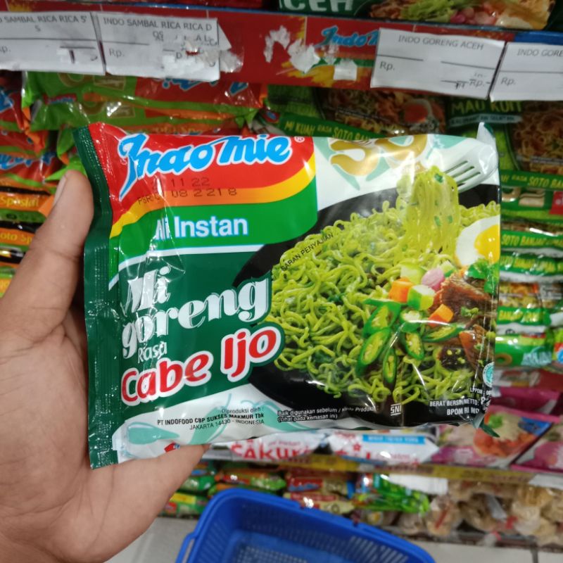 

Yummer l Mie Indomie instant Goreng Cabe Ijo