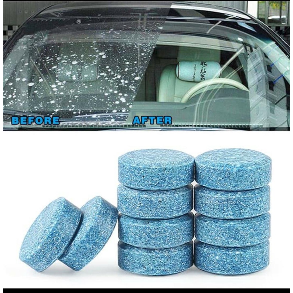 Obat Anti Jamur kaca dan body mobil / Obat anti jamur Kaca Mobil / Tablet anti jamur Mobil