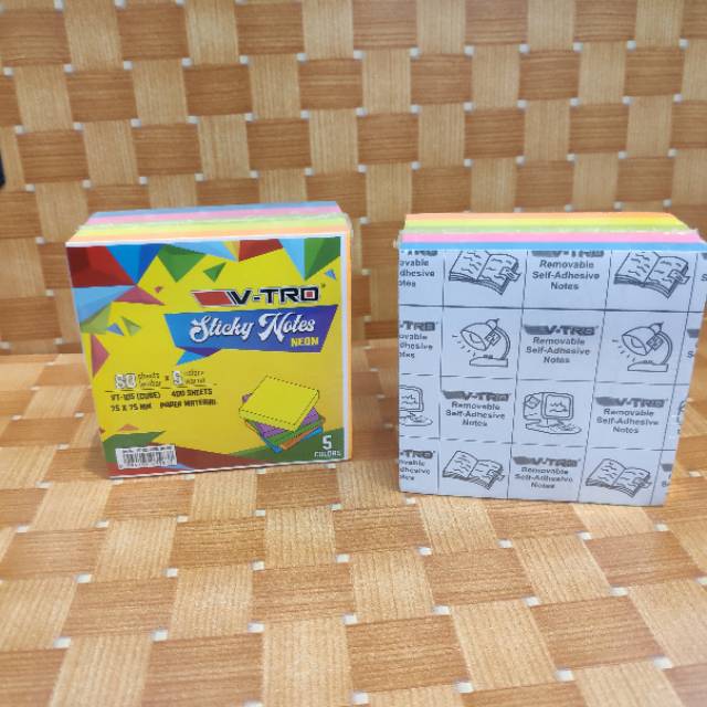 

Sticky note Memo Stick Warna warni 400 lembar RJ4
