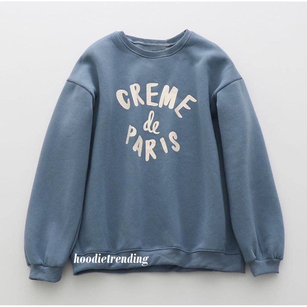 HODISO - Creme De Paris Crewneck Sweater