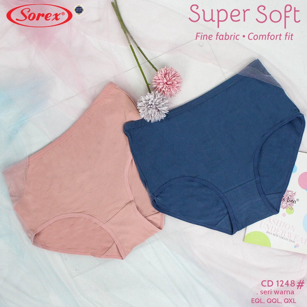 Celana dalam wanita Sorex Jumbo big size 1248 Basic