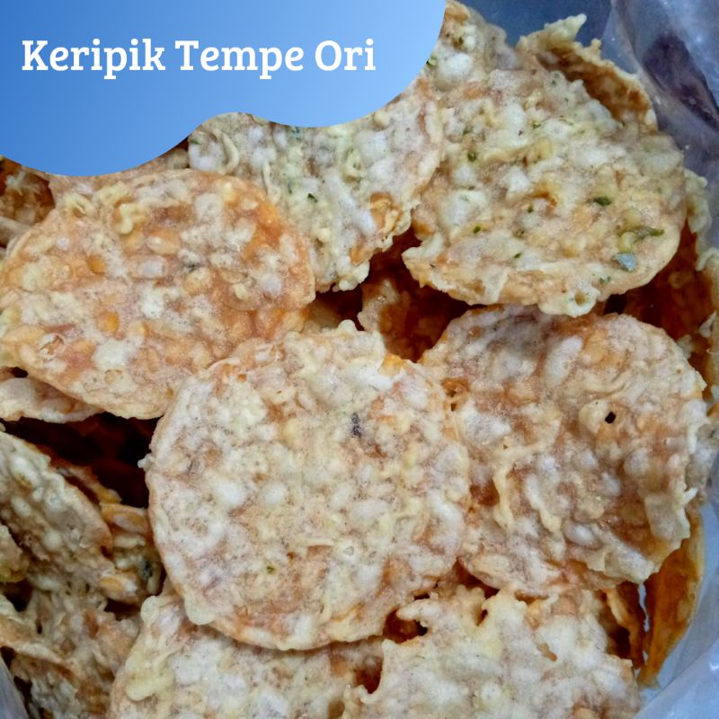 

Keripik tempe peyek / keripik tempe ori