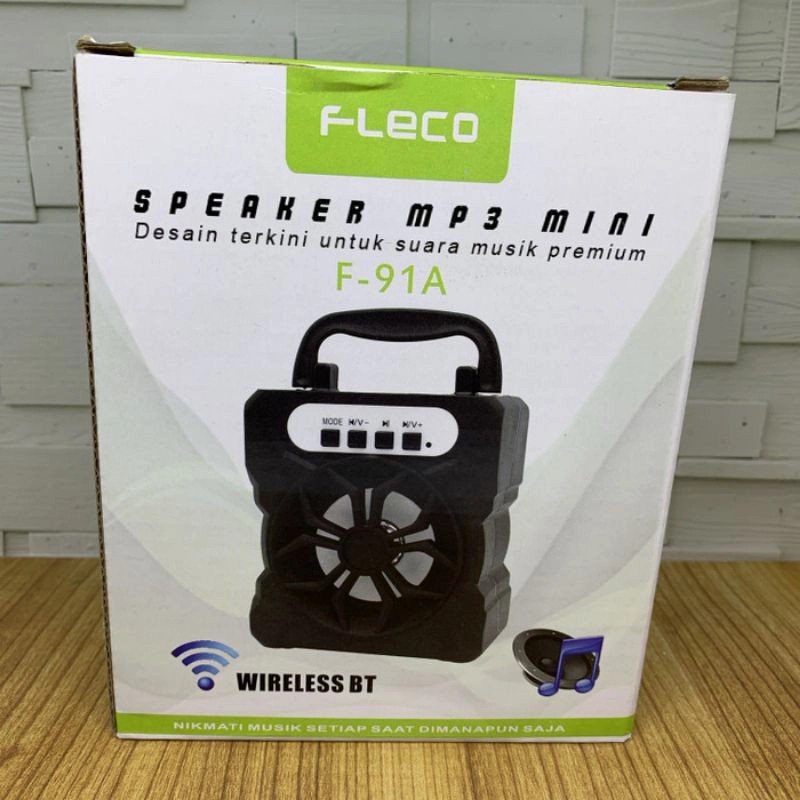 Music box / Speaker MP3 Mini Fleco F-91A Promo, speaker mini, salon