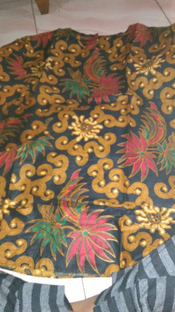 Atasan Batik Dolby Dolbi Dobby Doby Tenun Sutra Tulis Halus Katun Atbm Baron ,sarombit Atasan