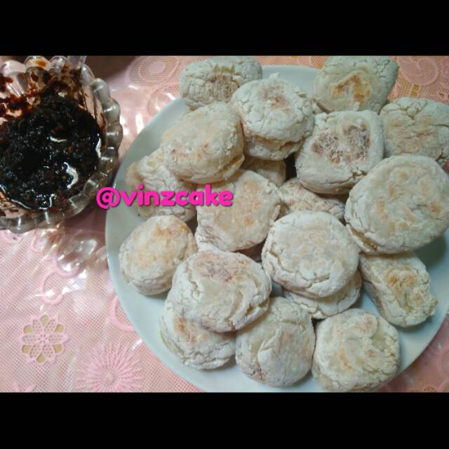 Pempek panggang dos isi ebi pempek palembang