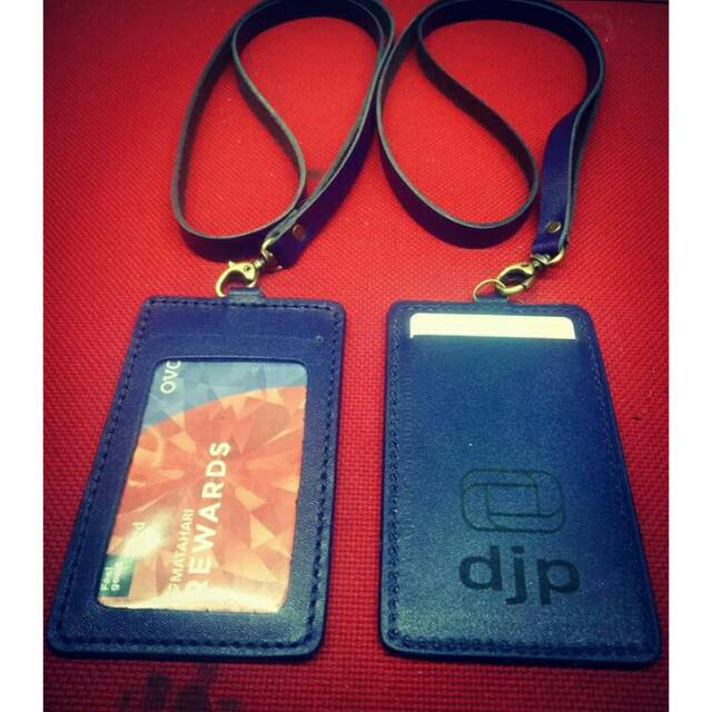 

Cover id card name tag kulit