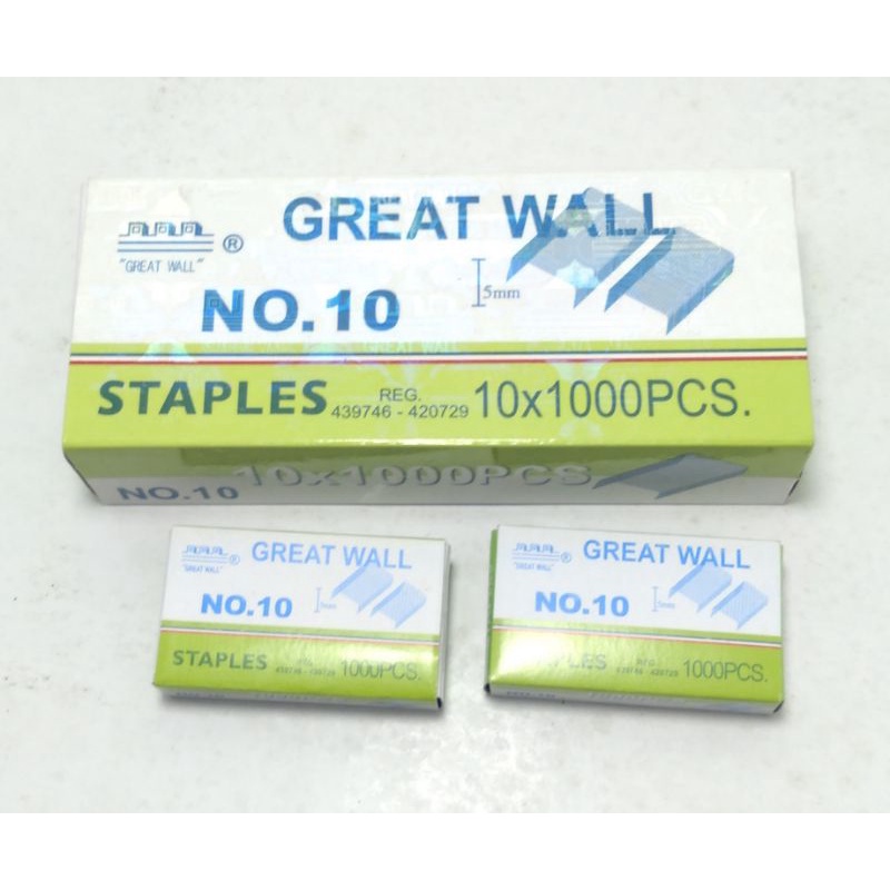 

steples isi steples great wall no 10 kualitas bagus