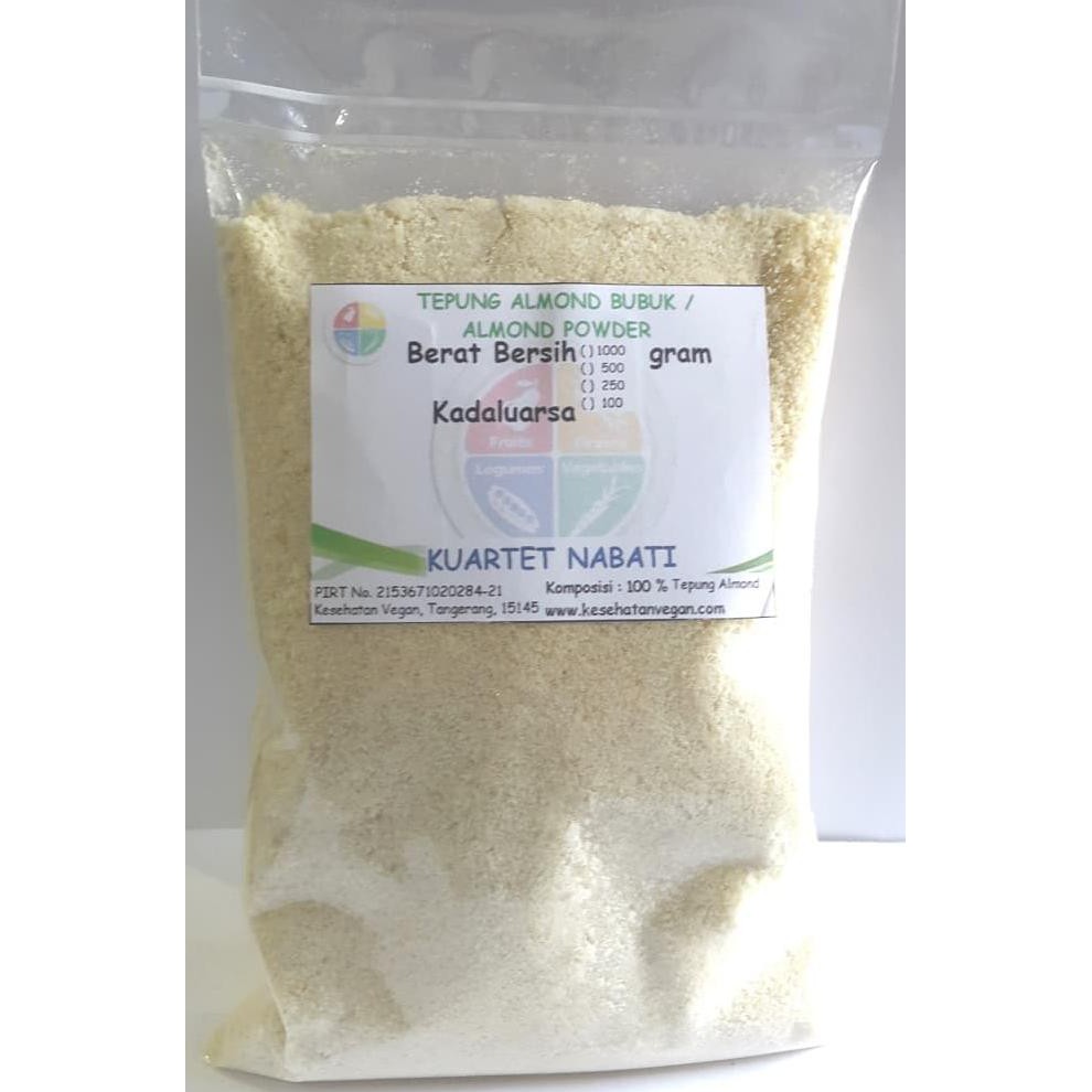 

0Xyf Almond Flour - Tepung Kacang Almond - Bubuk 500 Gr Rtze
