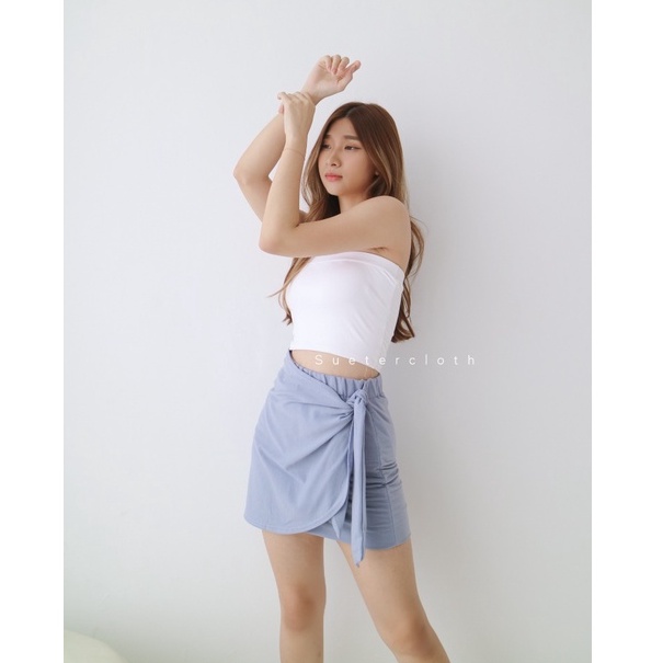 Sanly Wrap Skirt / Rok Wanita Premium-7
