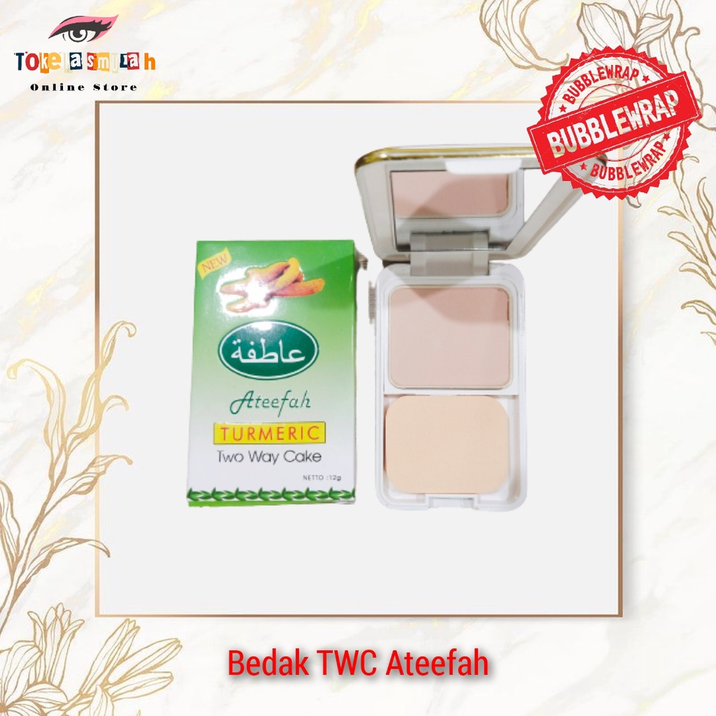 Bedak Two Way Cake Ateefah / Bedak Arab Asli Halal