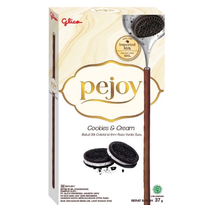 

(CEMILAN INSTAN) GLICO PEJOY COOKIES AND CREAM 37GR