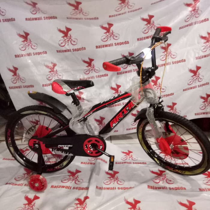 Promo Sepeda anak 18 bmx artini 9925-8 forkoversize rodasamping&spakborNYALA