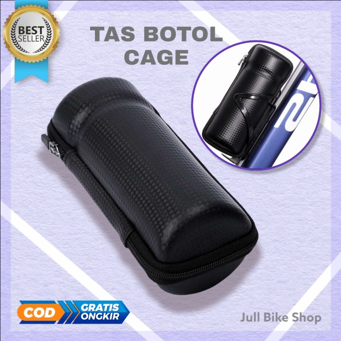 Tas penyimpanan botol cage alat repair sepeda kunci capsule waterproof