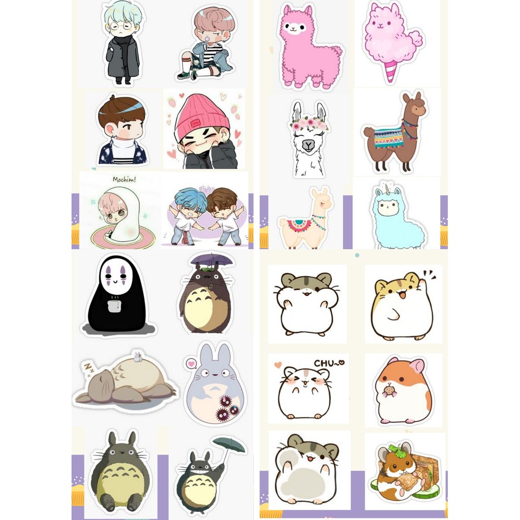 

Sticker lucu/ Sticker Karakter / Sticker Tumblr Murah Meriah