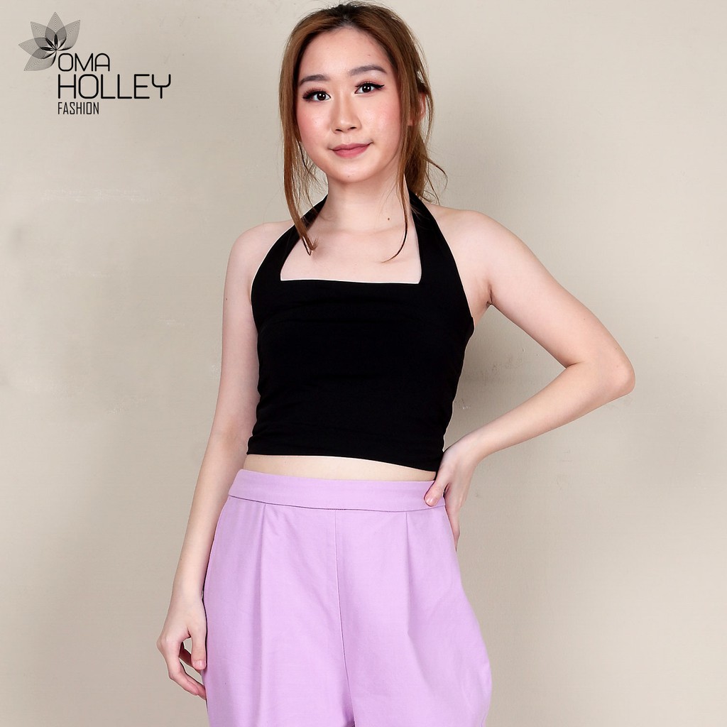 (COD) Tank top Ellena Wanita Halterstrap Elvz #0137