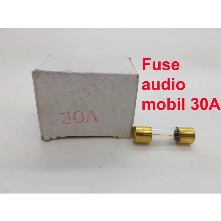 Fuse audio mobil 30A - 40A - 60A / sekering - skring