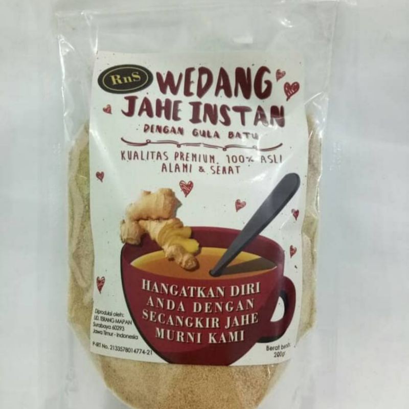 

wedang jahe instan RnS