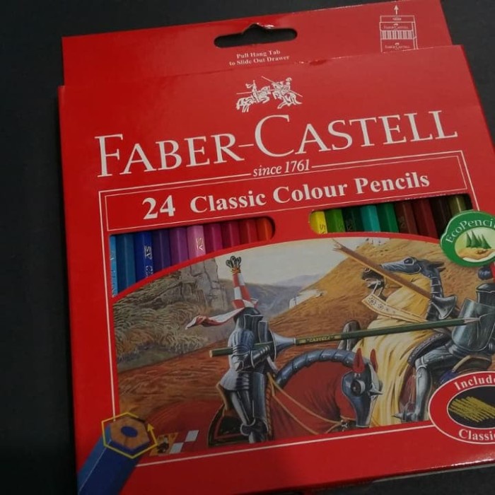 

Sale!!! Pensil Warna Faber Castell 24 Classic Bergaransi