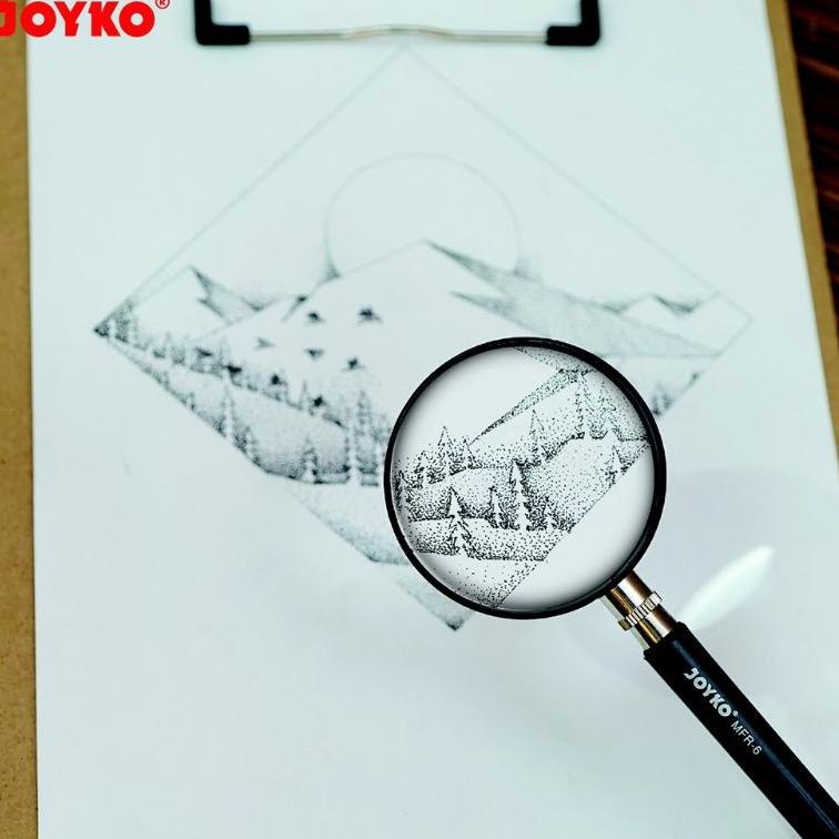 

✪BEST SELLER✪ Kaca Pembesar Lup Magnifier Joyko/Joy art 50 mm - 60 mm - 75 mm - 90 mm - 100 mm