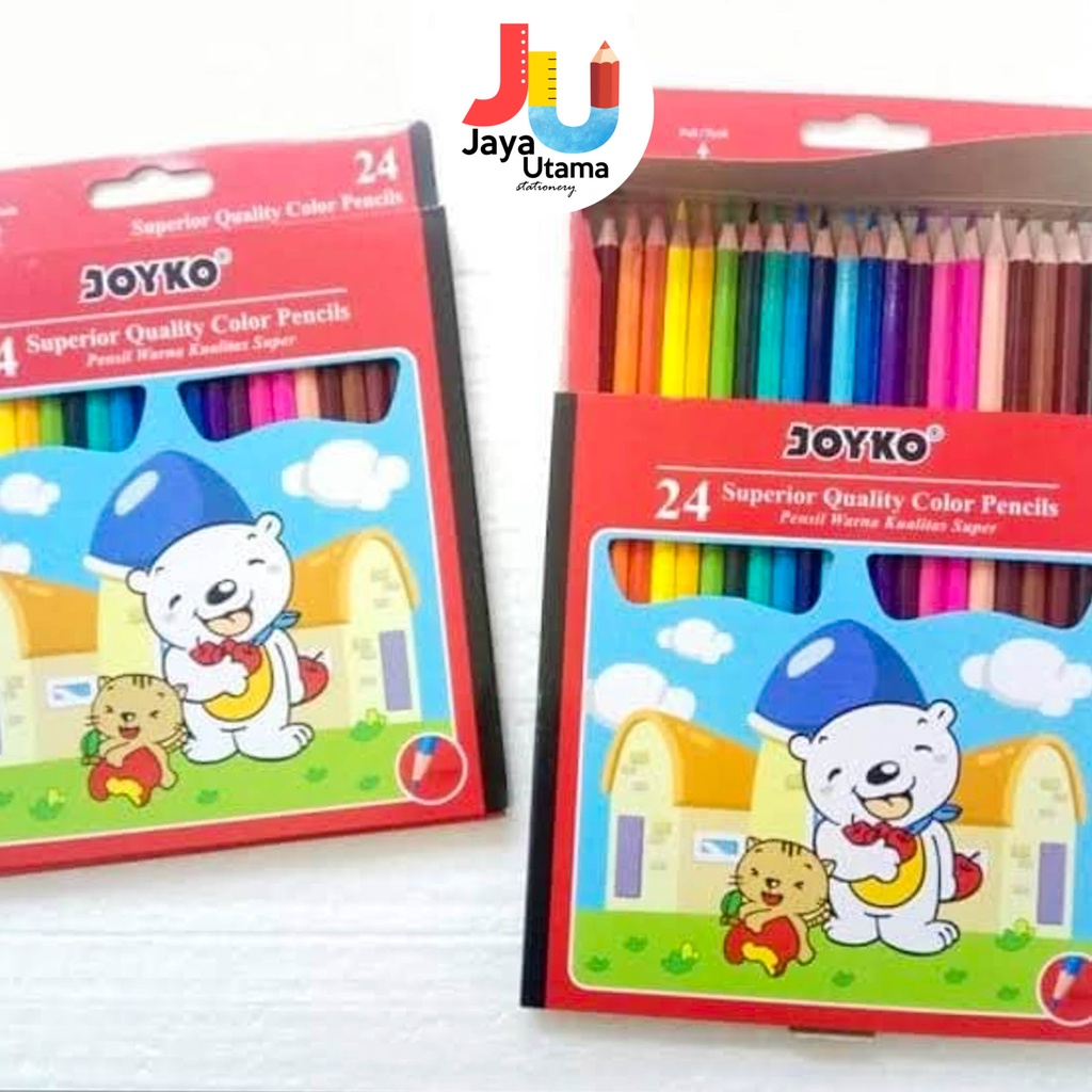

Joyko Pensil Warna 24
