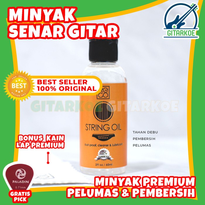 Minyak Senar Gitar Anti Karat / Rust Proof Guitar String Oil Premium