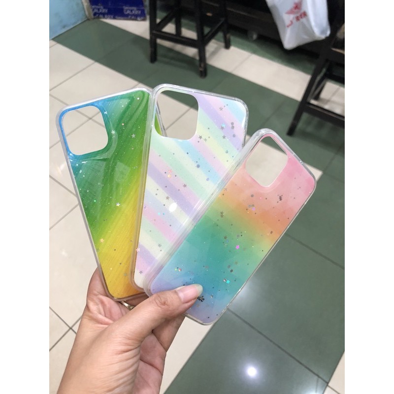 silicon softcase gliter iphone 11 pro dan 11 pro mex