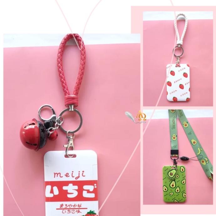 

Office & Stationery | Document Organizer | Tempat Kartu Unik / Card Holder Tali Motif Fruits Imut | Best Seller