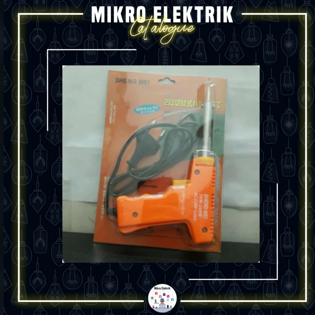 Shengwei Solder Tembak / Solder Pistol / Solder Iron 20W - 200W