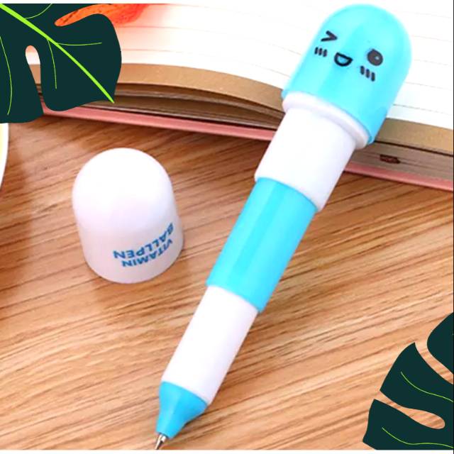 

Pen Mini Bentuk Kapsul Senyum