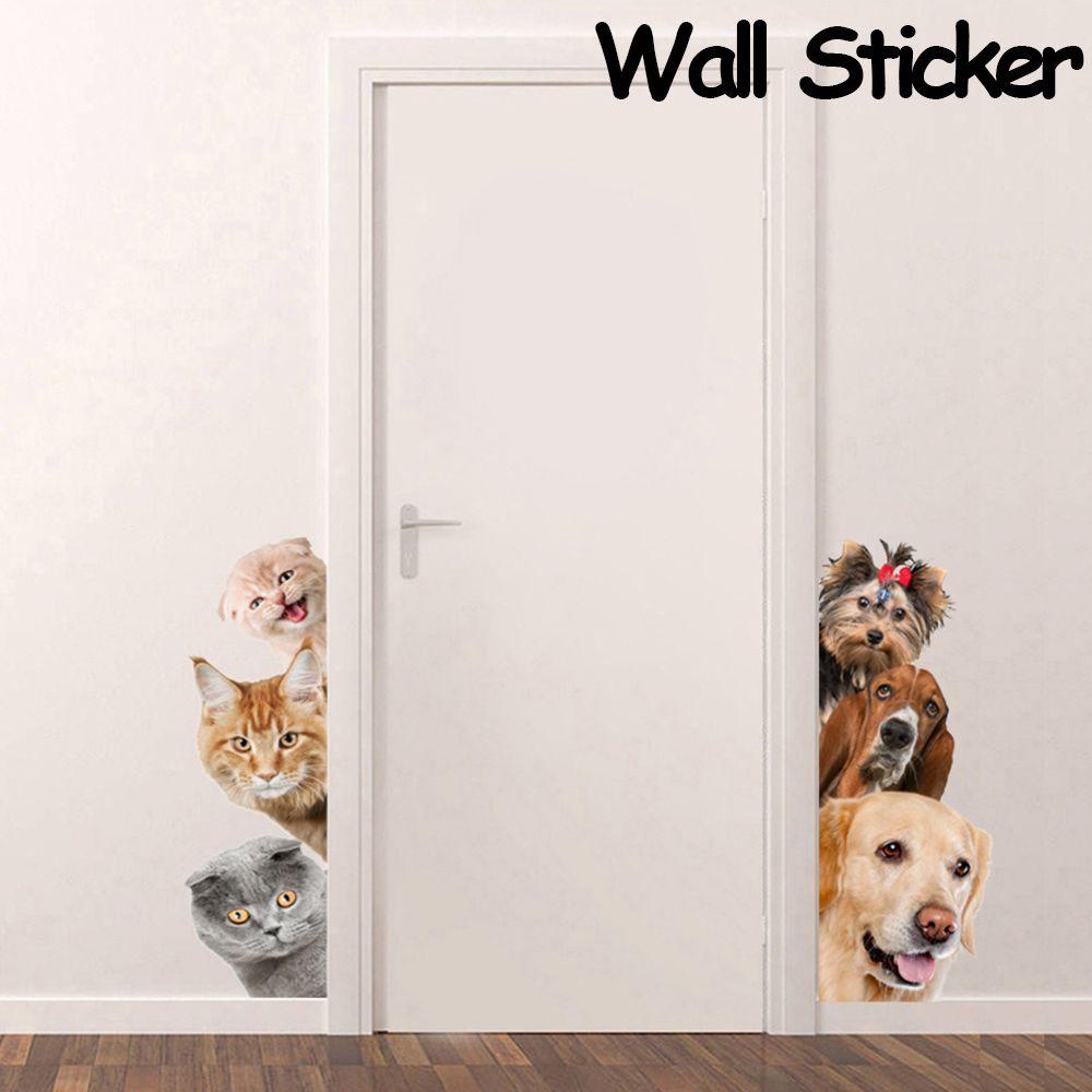 Chookyy 1PCS Stiker Dinding DIY Wall Art Dekorasi Pintu Kulkas Hiasan Wallpaper