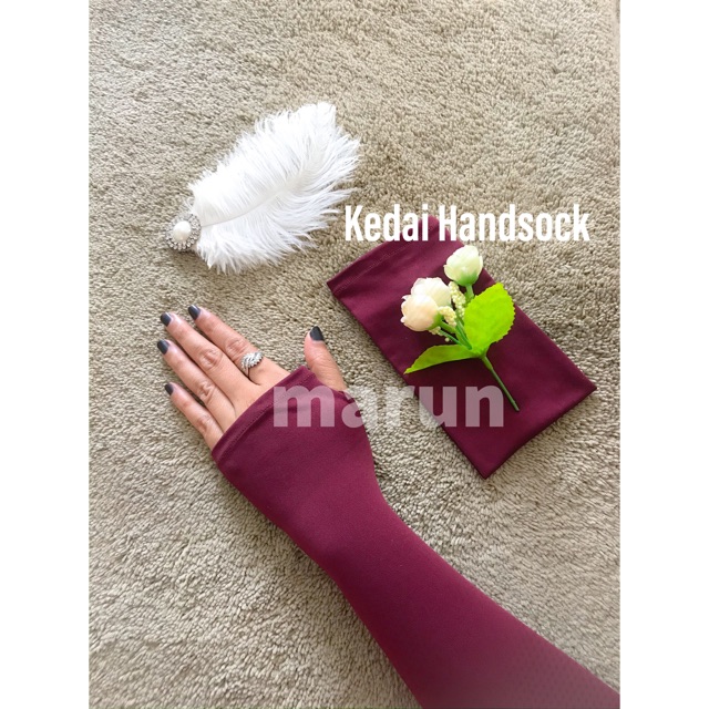 TERMURAH handsock jempol / manset jempol polos / handsock murah