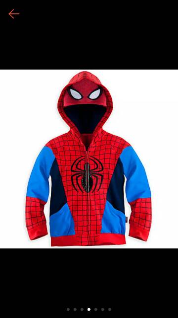 Jaket anak Super Hero