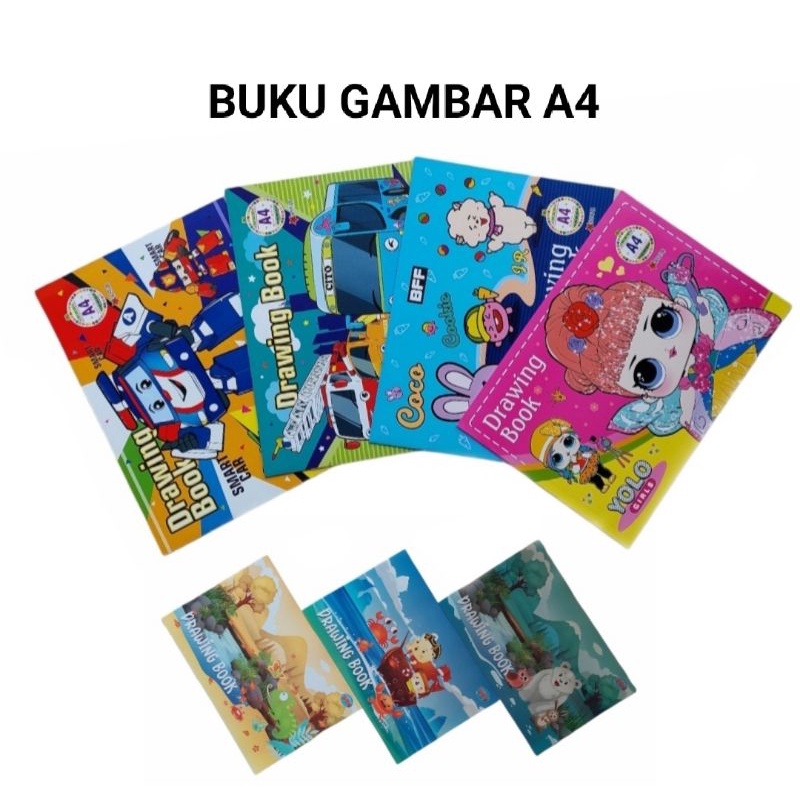 

Buku Gambar Drawing Book A4 Sinar Dunia