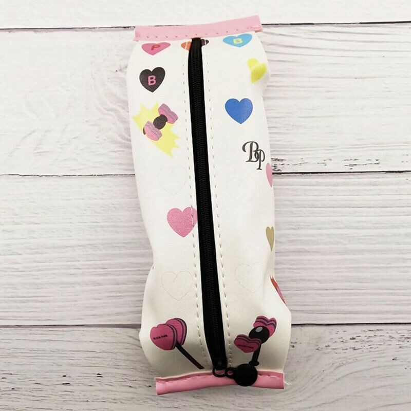 

( BTS ) Yo Yo Store Fashion KPOP BTS BLACKPINK PU Pencil Case School Penbag JIMIN SUGA J-HOPE V