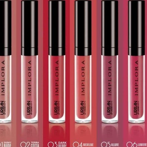 Stok Terbatas 378HT WARNA LENGKAP  Implora Urban Lip 