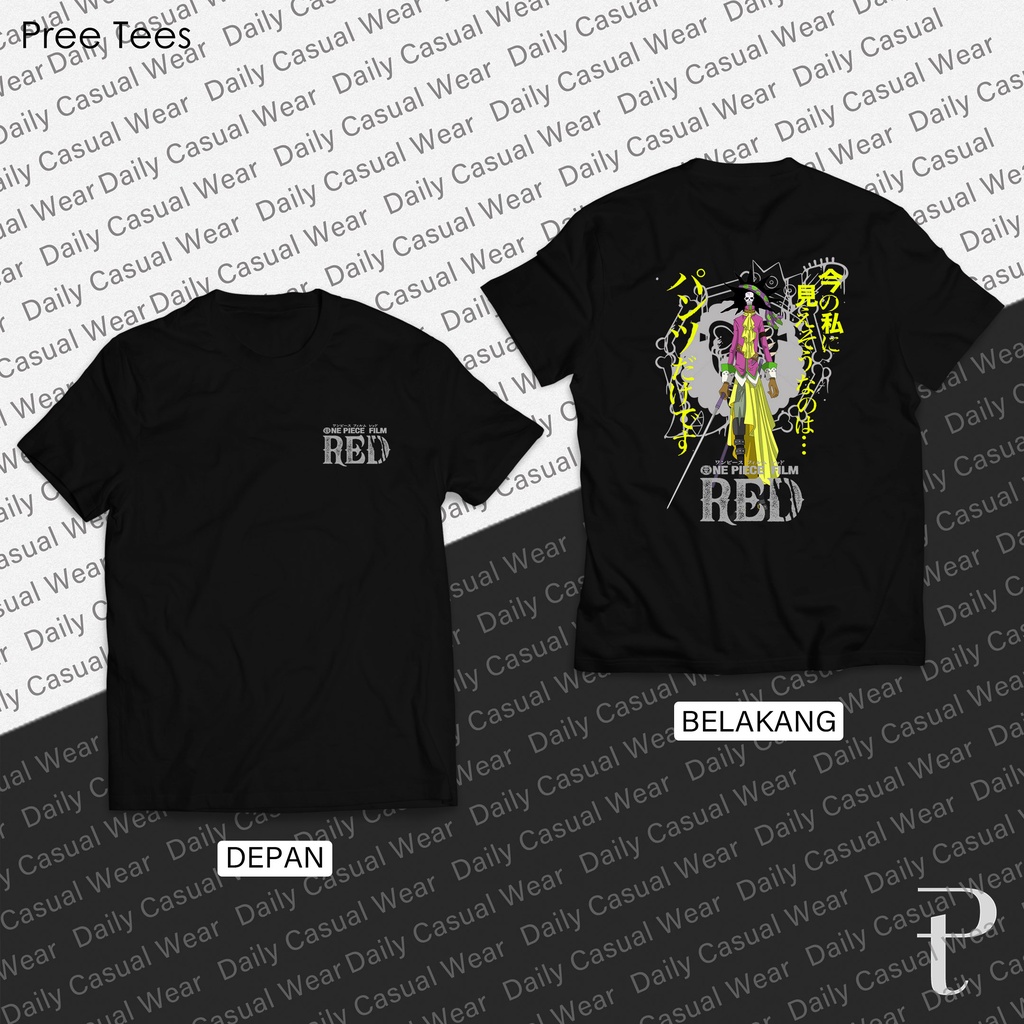 Kaos One Piece Red Brook