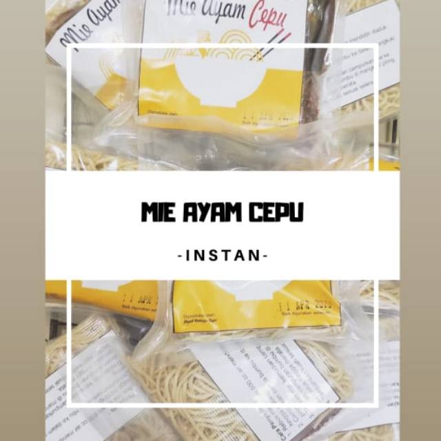 

Mie Ayam Cepu