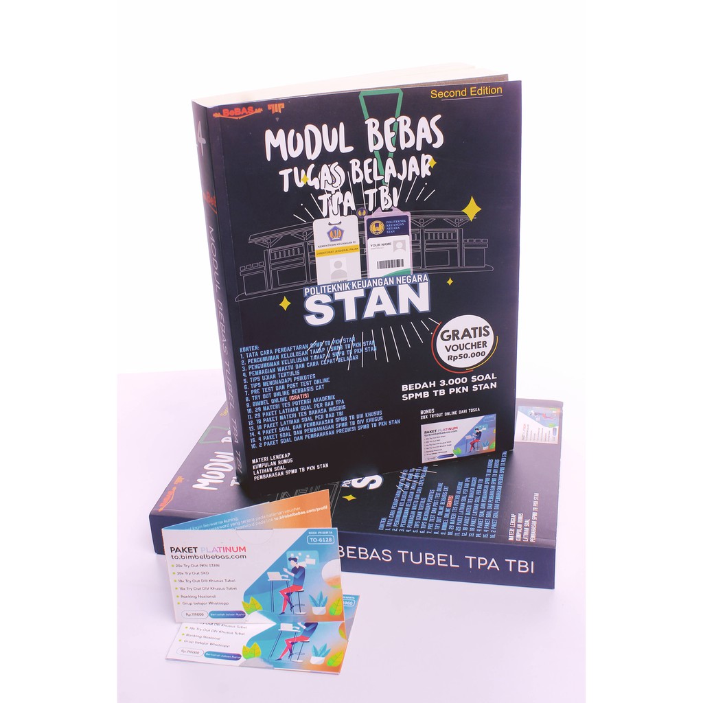 BUKU MODUL BEBAS TUGAS BELAJAR PKN STAN 2020 TPA | TBI