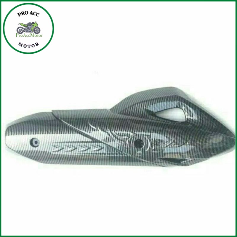 Cover tutup knalpot carbon Honda Pcx Nemo