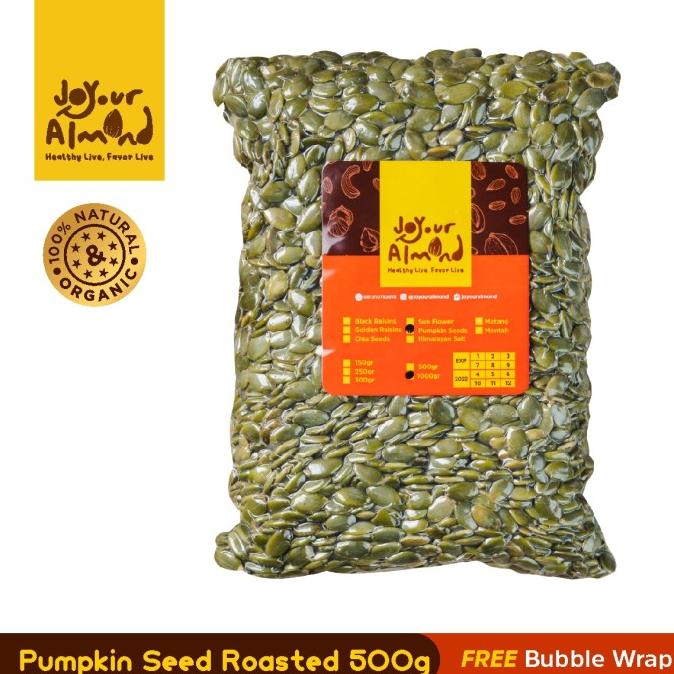 

Pumpkin Seeds (Biji Labu) Roasted / Panggang Uk. 500 Gr