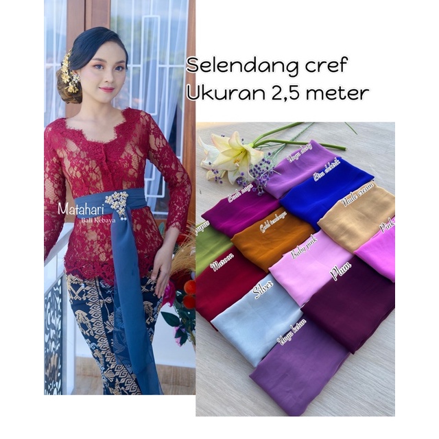 SELENDANG SUTRA CREF