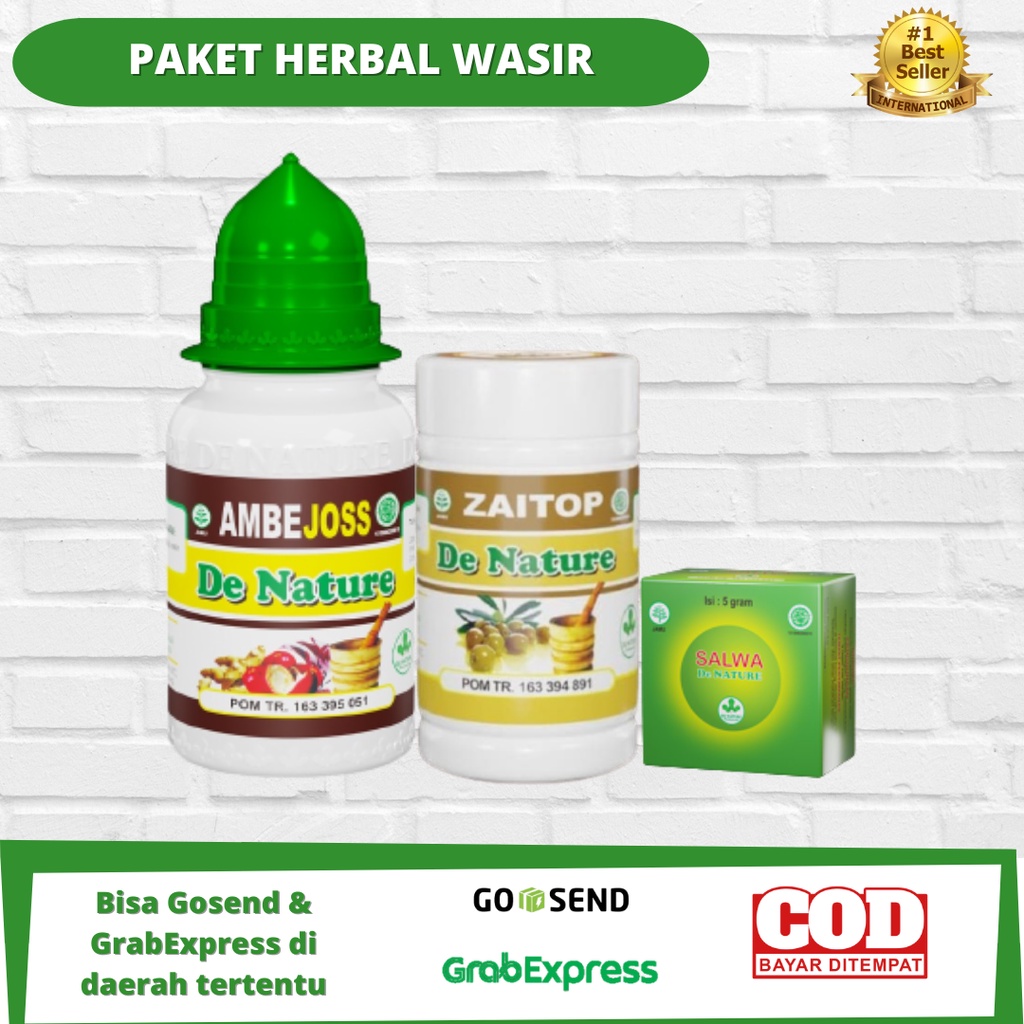 Stadium 3-4 Obat Wasir Ambeien De Nature Herbal ASLI