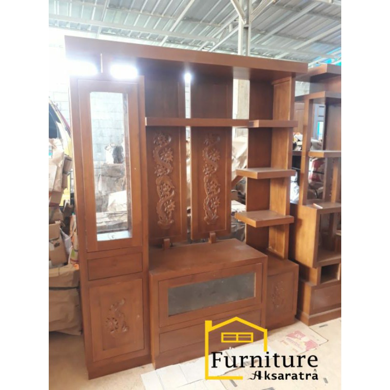 Partisi Penyekat Ruangan lemari tv