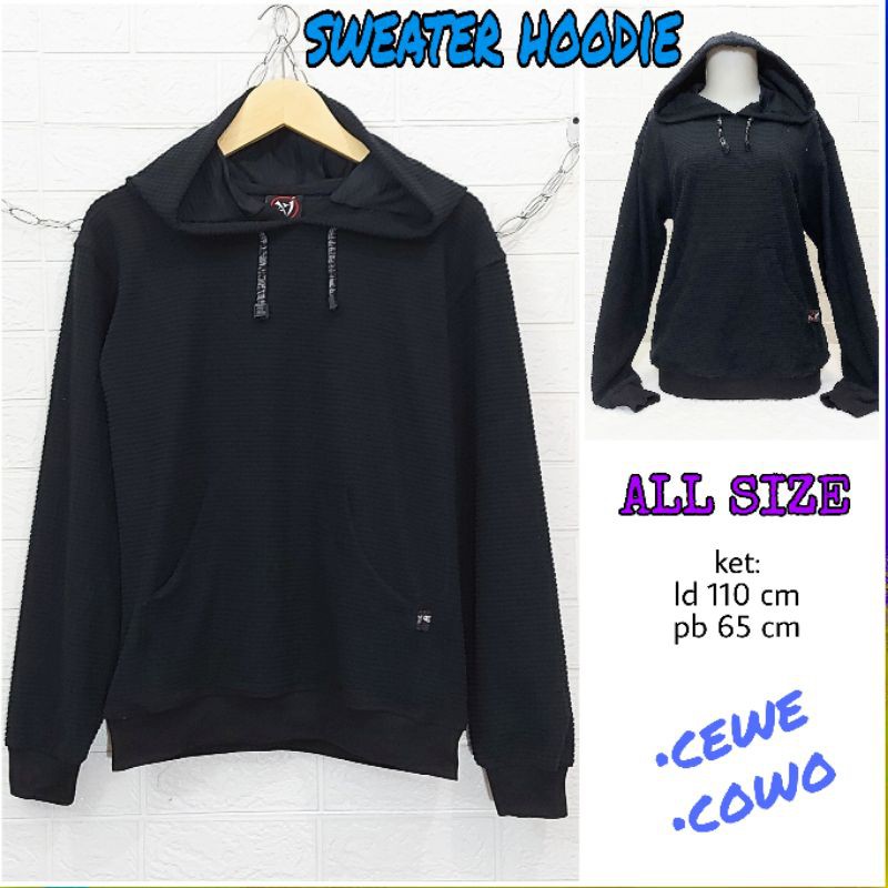 sweater hoodie/jaket hoodie/ld 110 cm