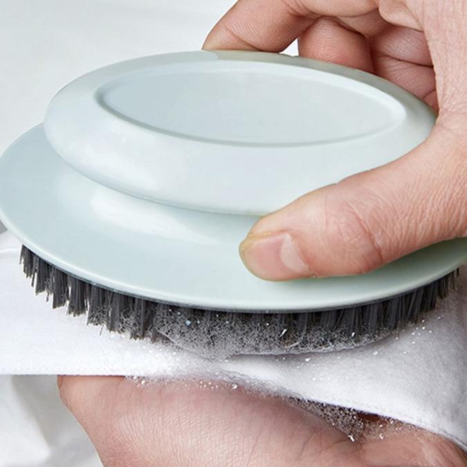 D0H2 ARAMI Easy Grip Multifunction Cleaning B | Sikat Baju Bayi Lembut - Hijau Tua DQ6