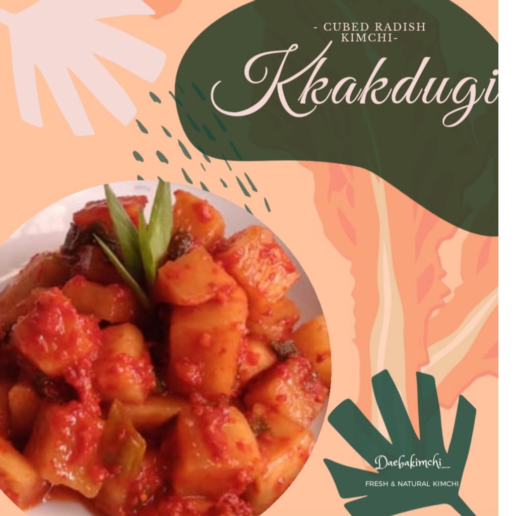 

Kkakdugi/ Cubed Radish Kimchi/ Kimci Lobak/ Kimchi/ Daebakimchi