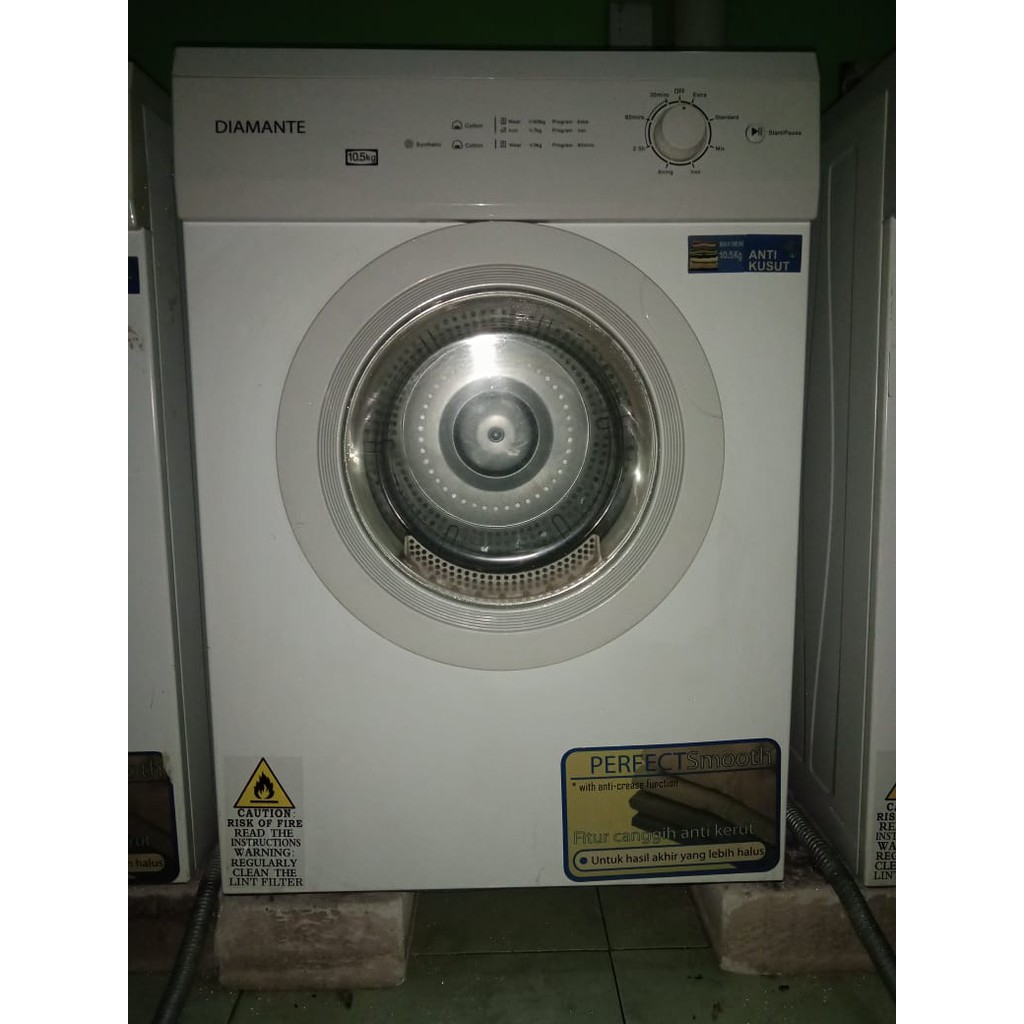 DRYER DIAMANTE 10.5 KG CYGNUS-1050 MESIN PENGERING ELECTRIC LAUNDRY